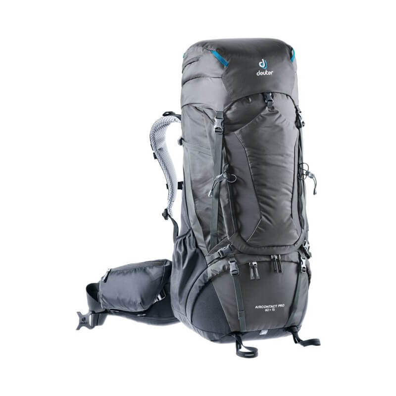 deuter aircontact pro 60 15 backpack Core 60+10 SL Shale-ivy this 55 liter bag offers expandable volume thanks to the height Deuter Aircontact PRO 60 +