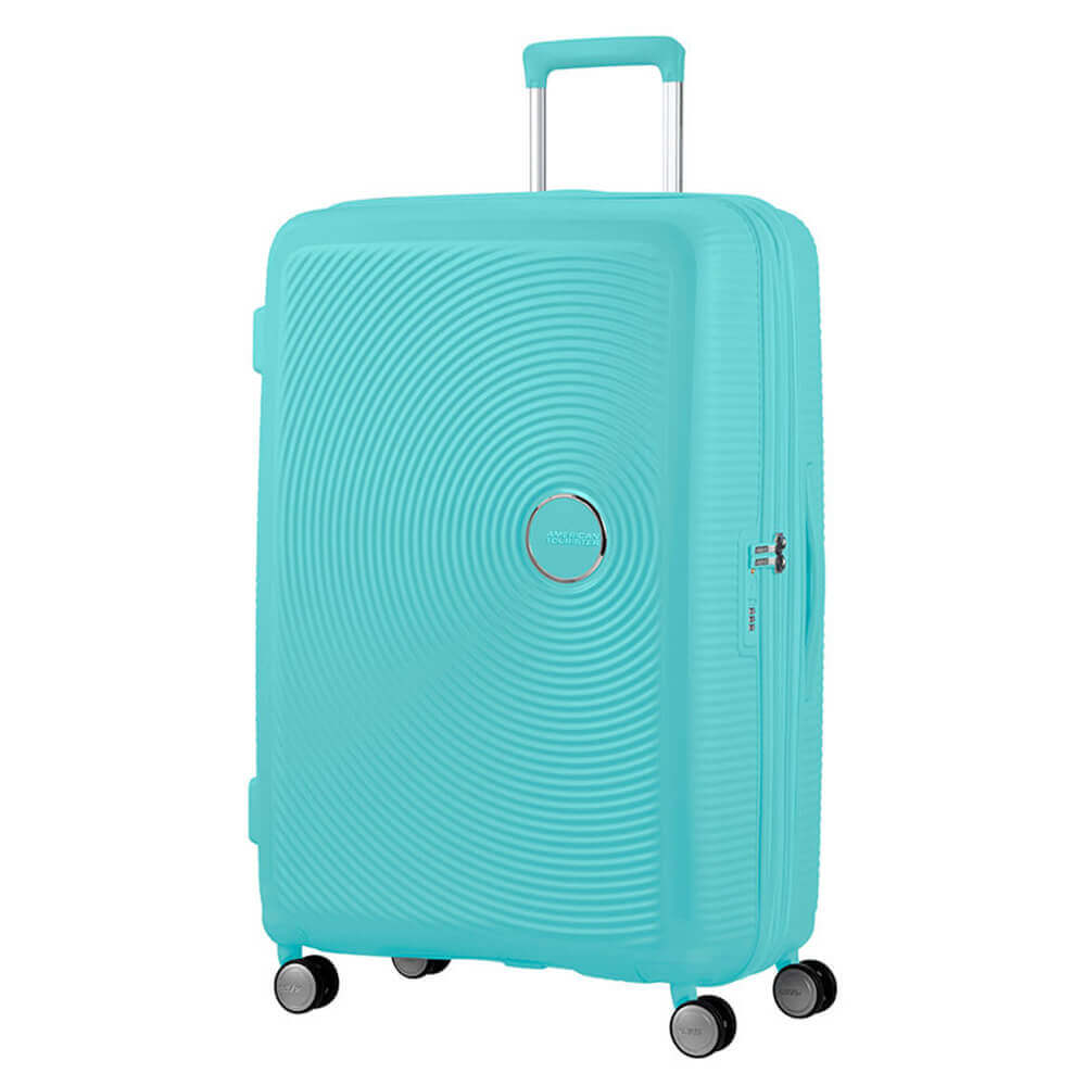 American Tourister Soundbox Spinner 77 koffer blauw